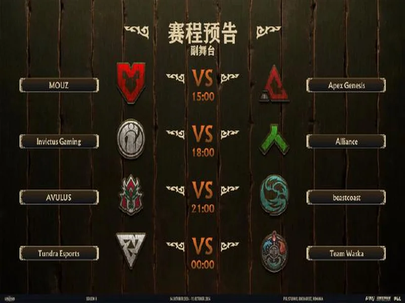 DOTA2 PGL瓦拉几亚S6瑞士轮对阵出炉,比赛将于11月15日开赛